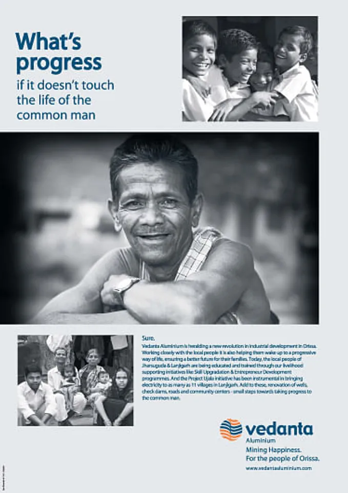 Mining Happiness. For the people of Orissa.