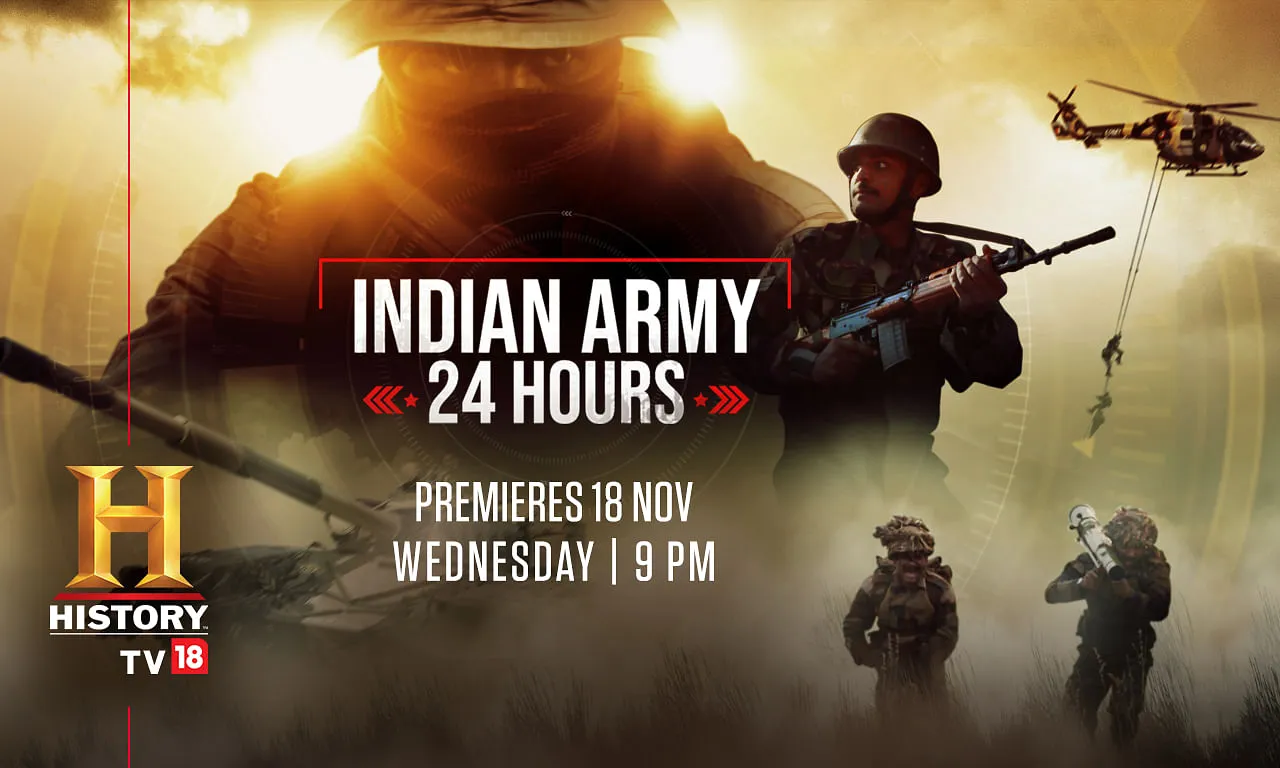 HistoryTV18 premieres ‘Indian Army 24 Hours’ 