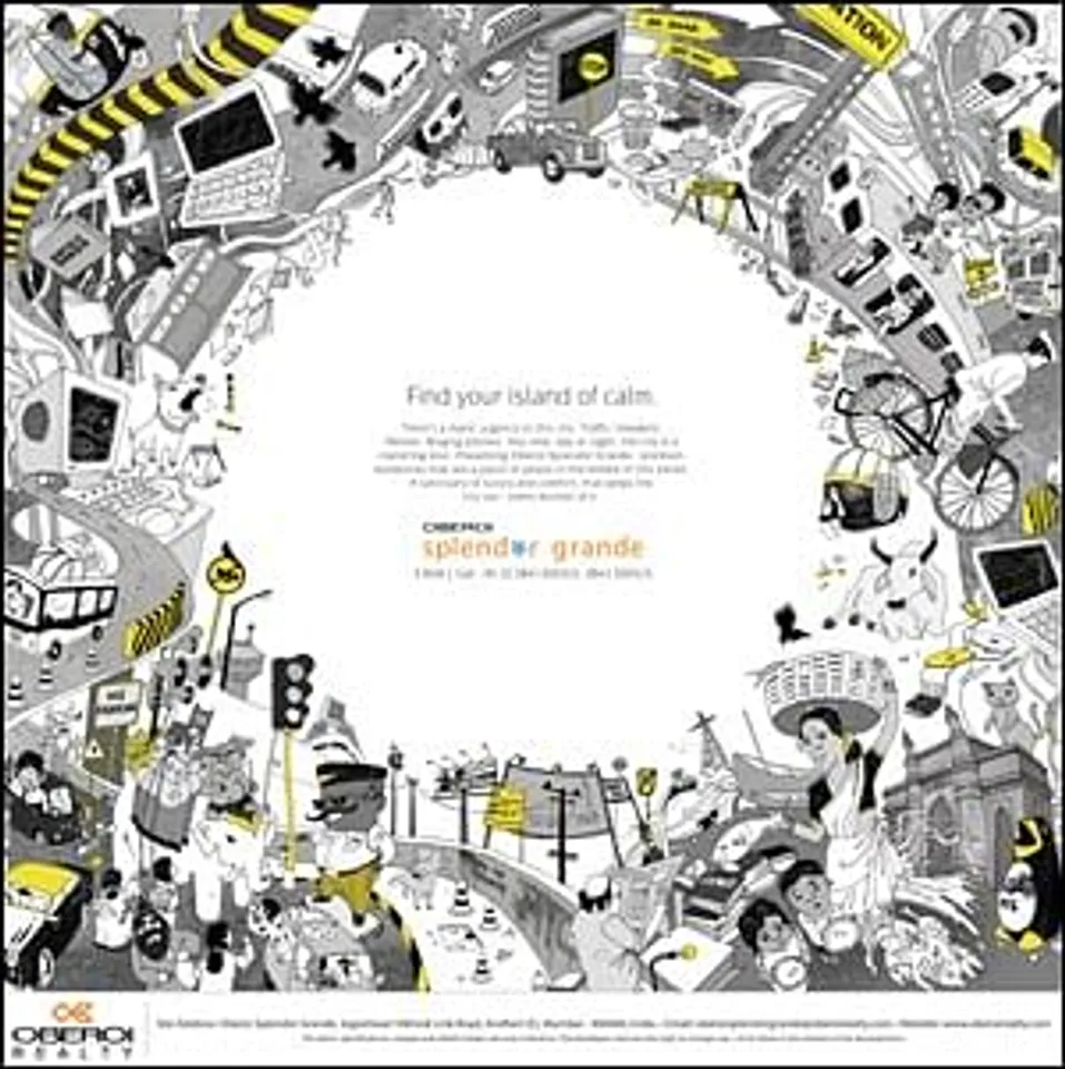 Oberoi Realty invites people to find their island of calm