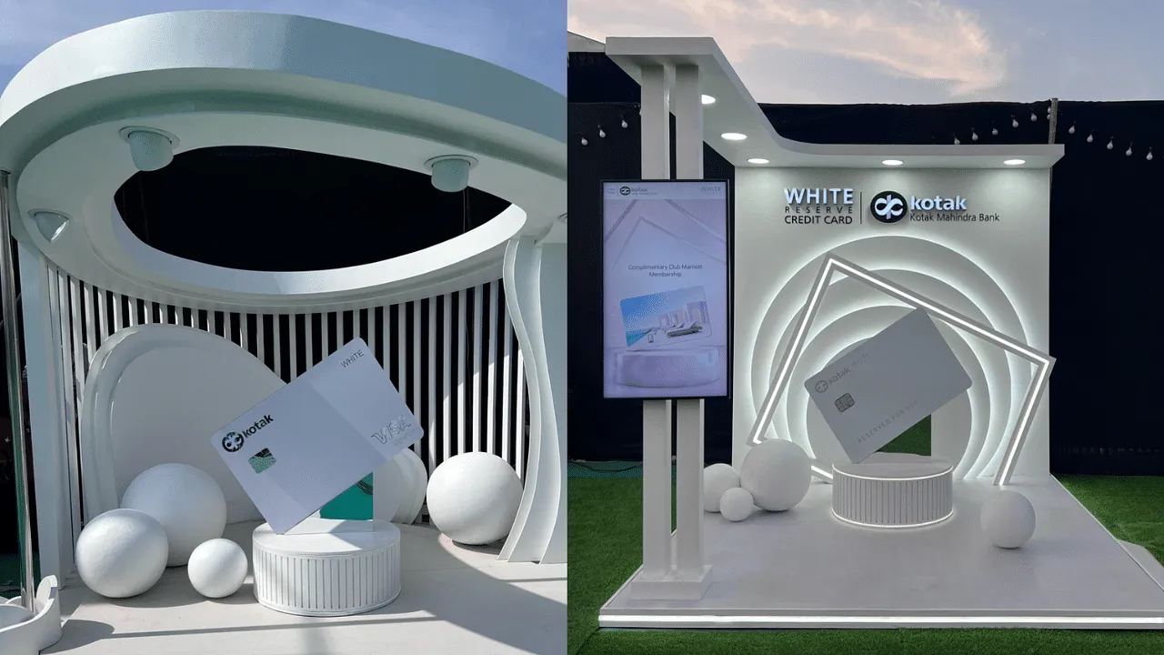 Éclat designs an activation booth for Kotak at Ed Sheeran’s concert