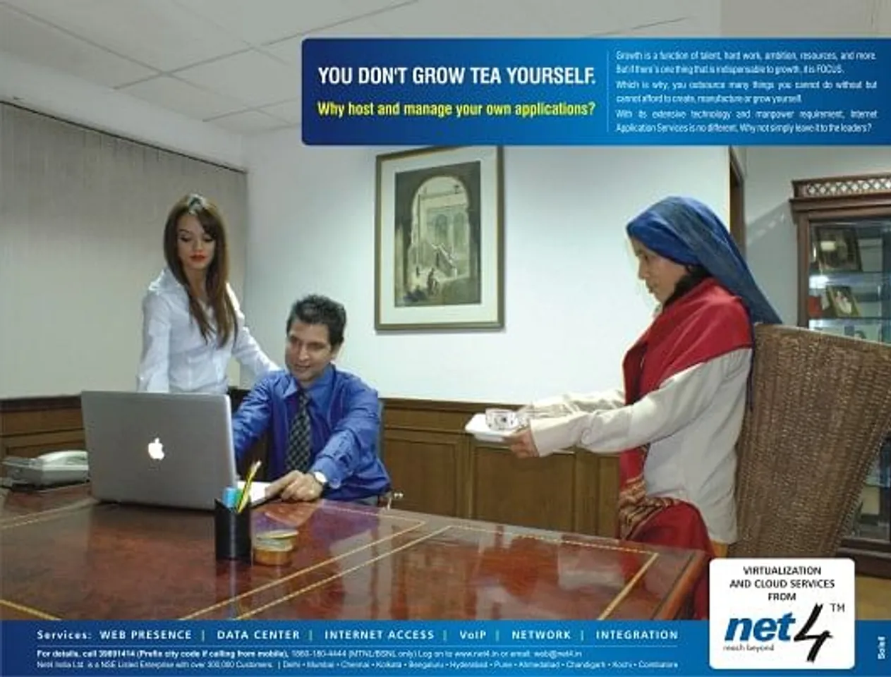 You don't grow tea yourself.