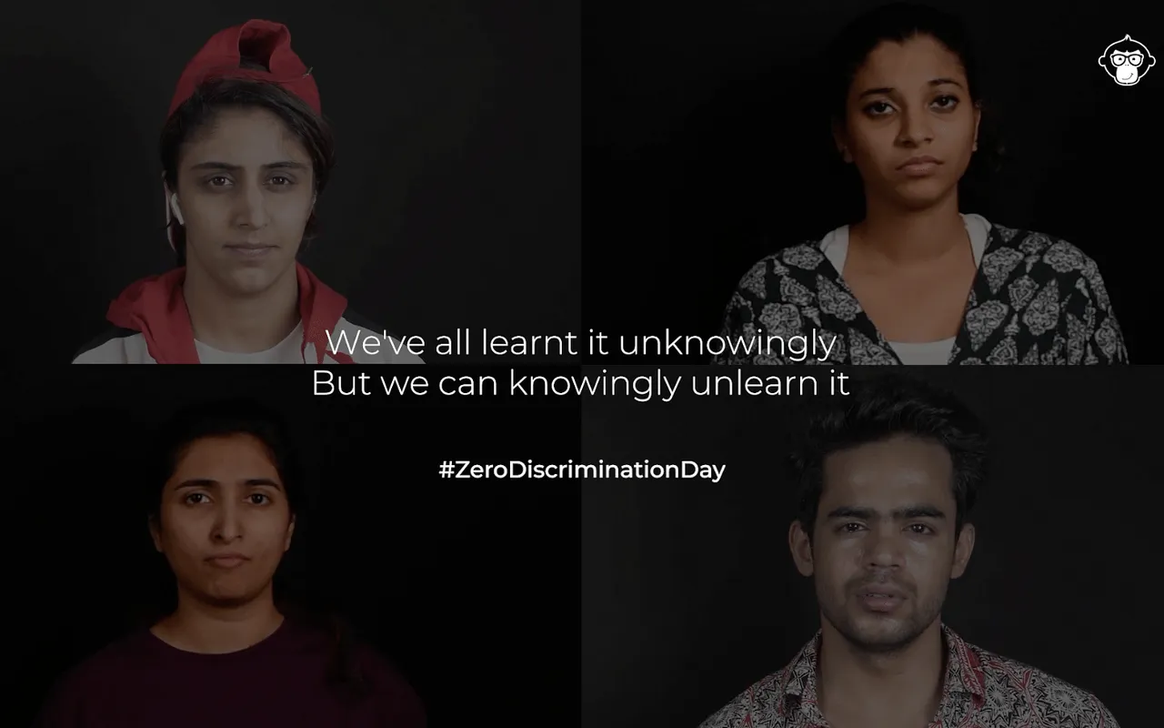 Never late to unlearn discrimination: a Chimp&z Inc initiative