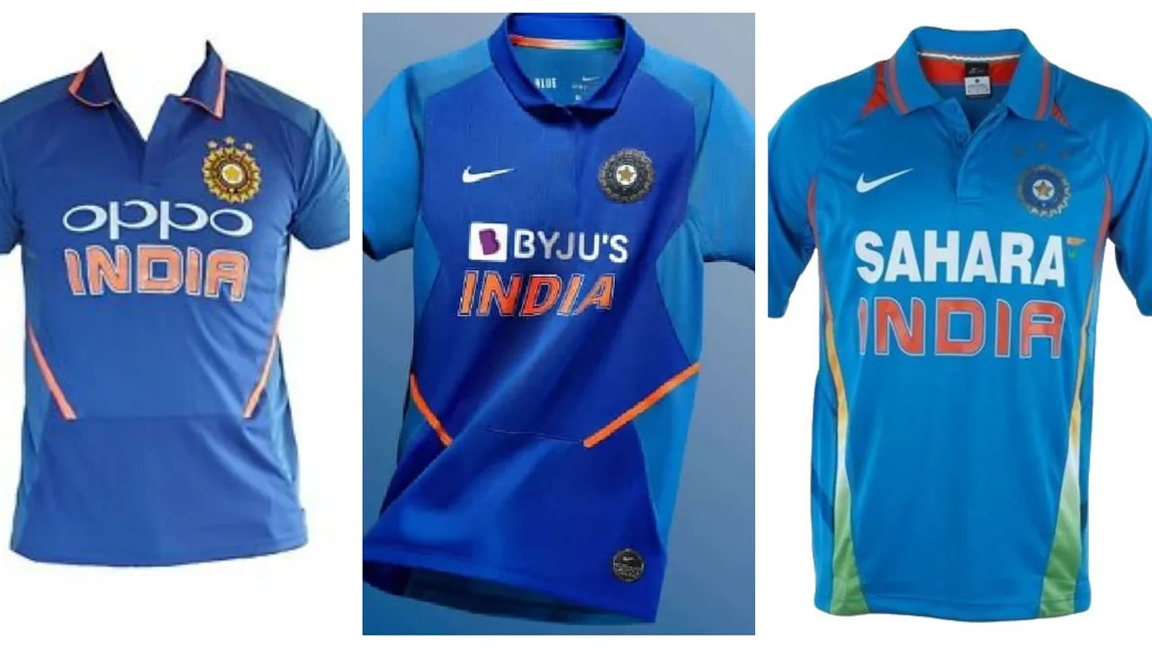 As BYJU'S replaces OPPO as official sponsor for Indian cricket...