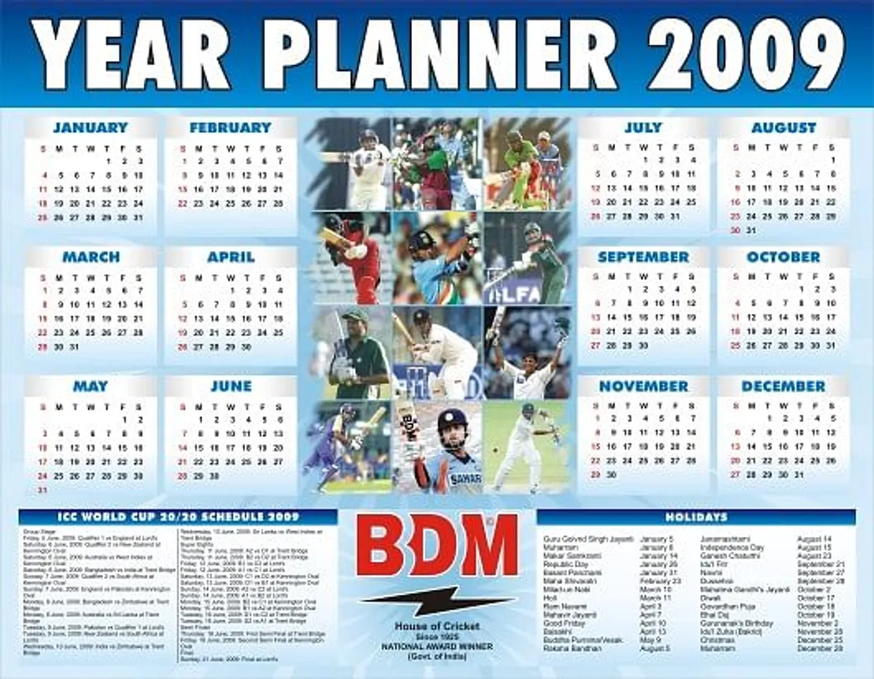 year planner