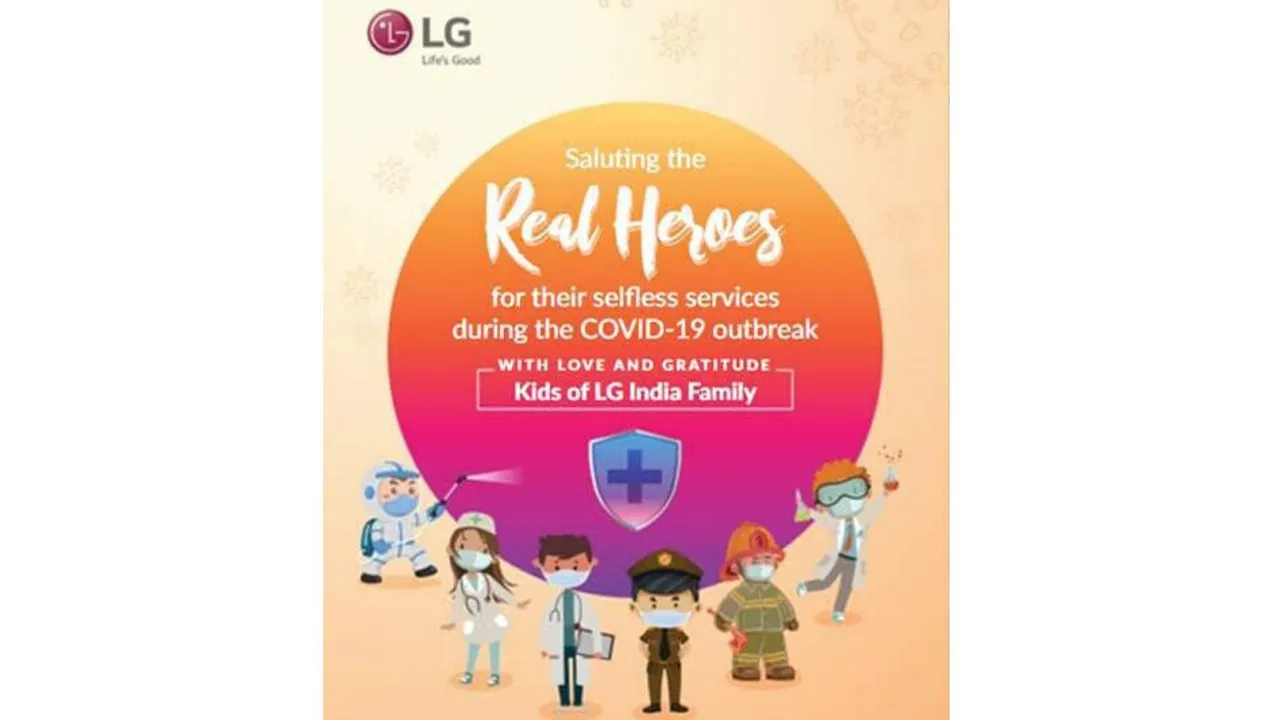 Kids of LG employees create ebook for Corona warriors
