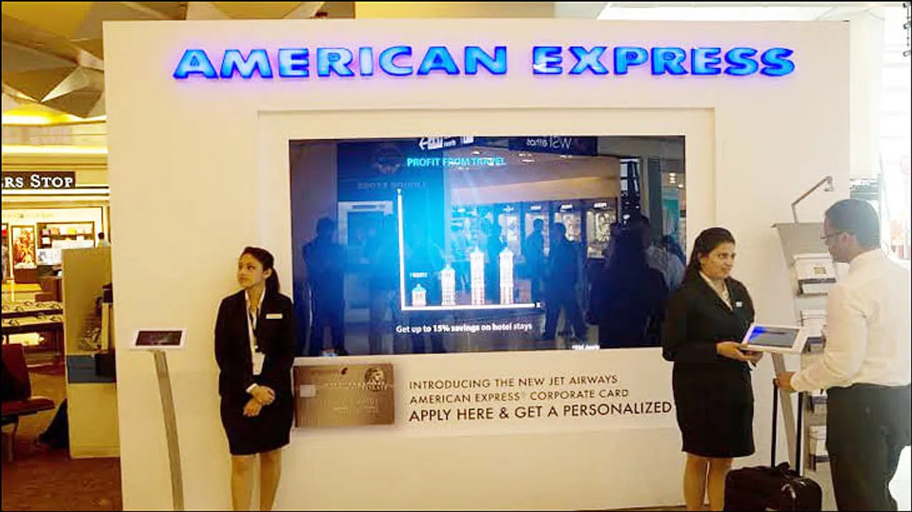 American Express checks in at Delhi International Airport