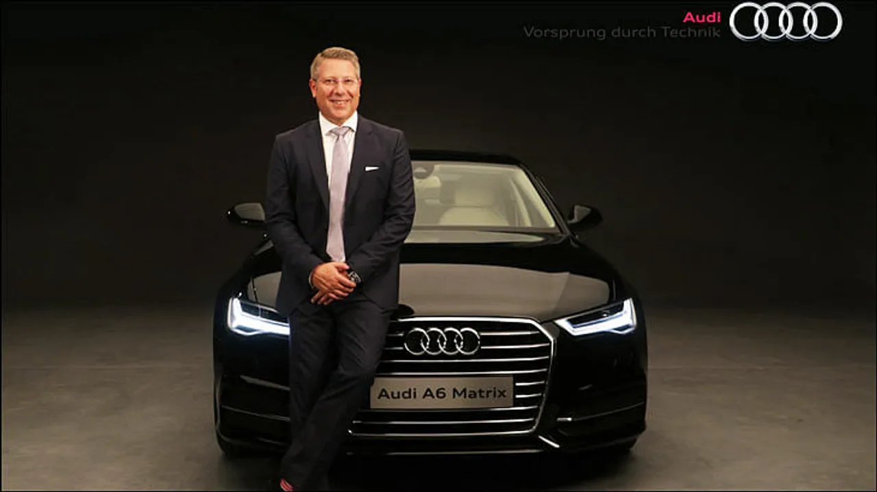 Audi A6 Matrix gets a 'digital launch'