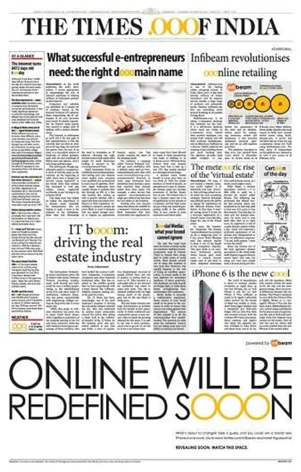 Online will be redefined soon