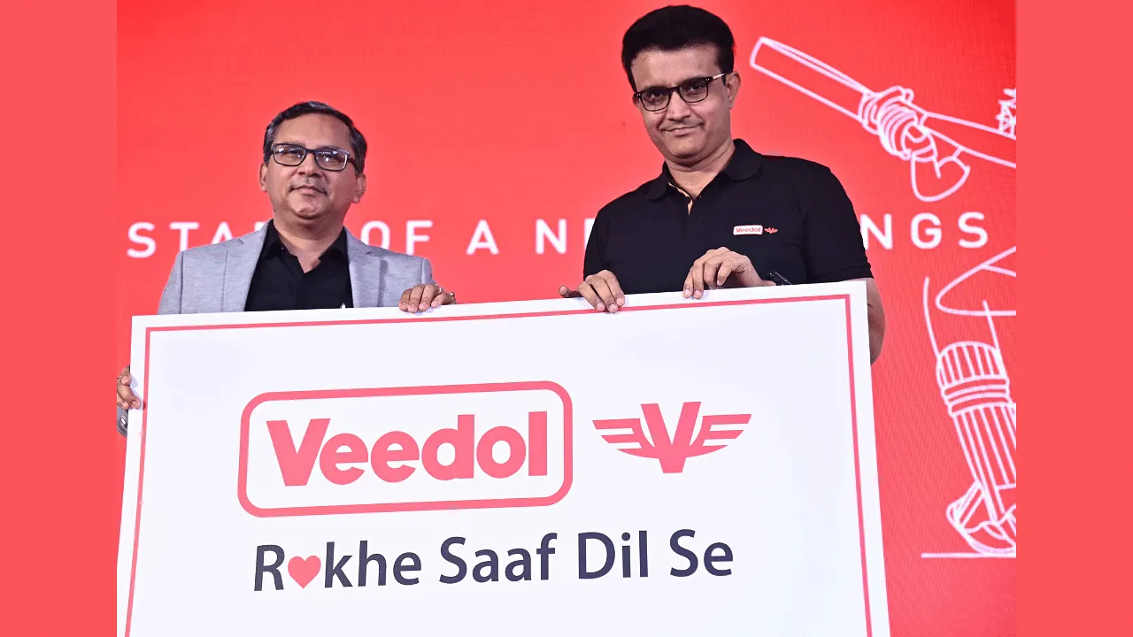 Veedol announces Sourav Ganguly as its brand ambassador