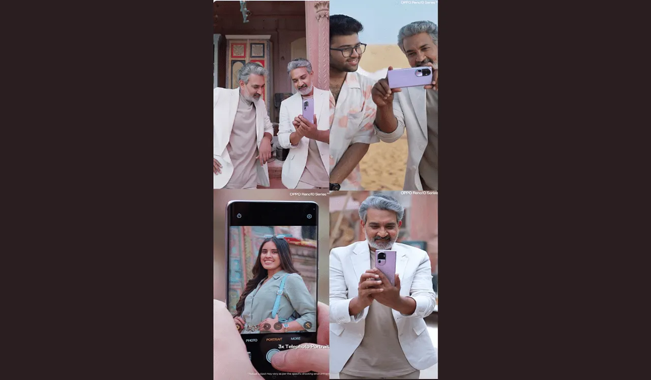 OPPO's campaign #MakeEverySceneSpectacular ft.
S. S. Rajamouli