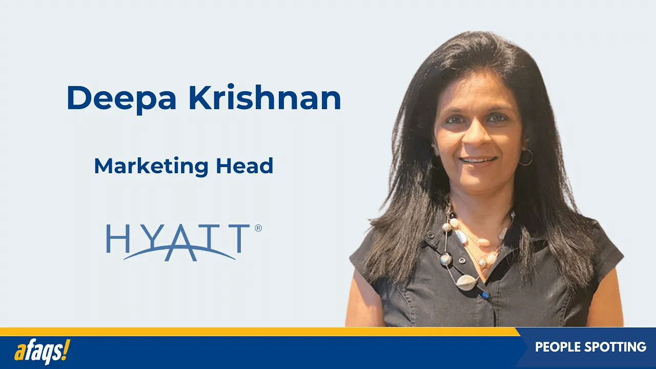 Deepa Krishnan joins Hyatt Hotels as Marketing Head