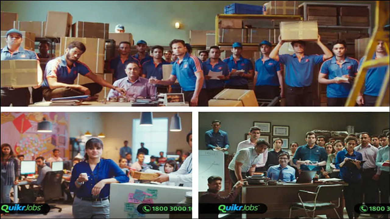 afaqs! Creative Showcase: It's 'that' easy to hire on QuikrJobs