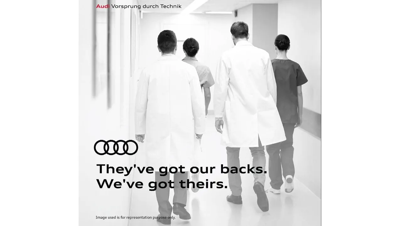 Audi India salutes COVID-19 Warriors 