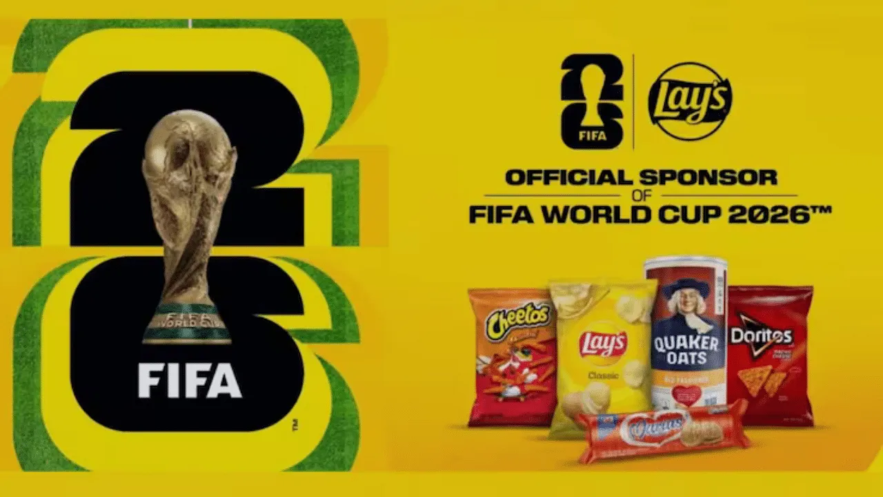 Lay’s is the official sponsor of FIFA World Cup 26 & FIFA Women's World Cup 2O27