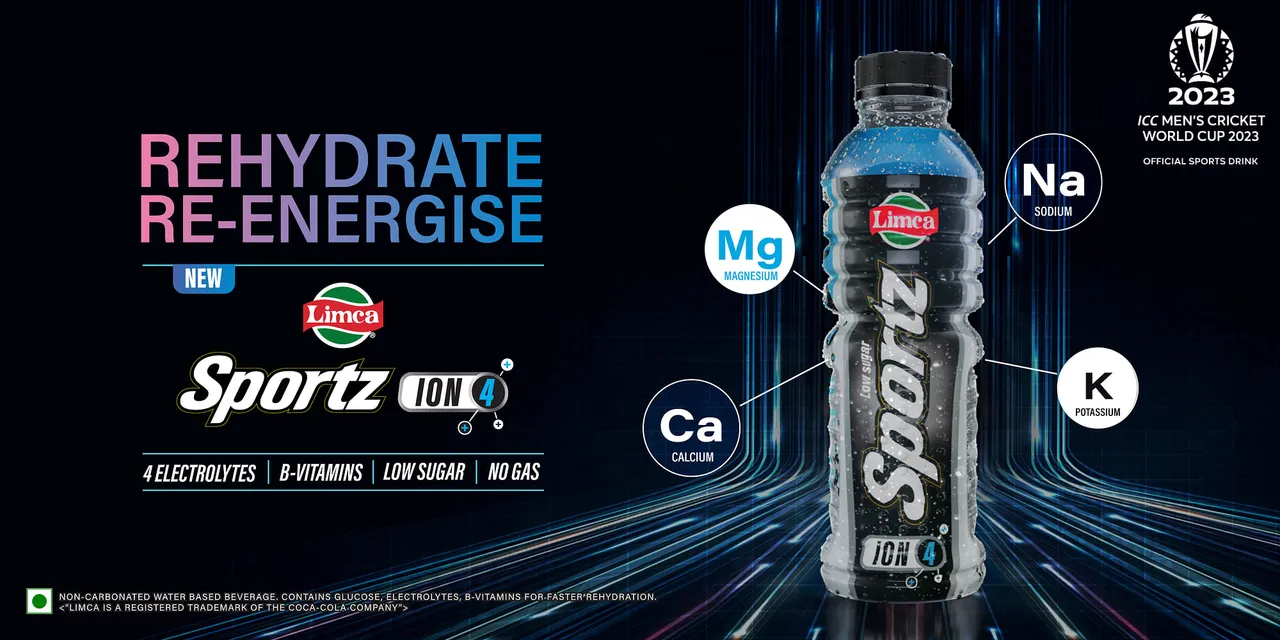 Coca-Cola introduces Limca Sportz ION4 sports drink in India