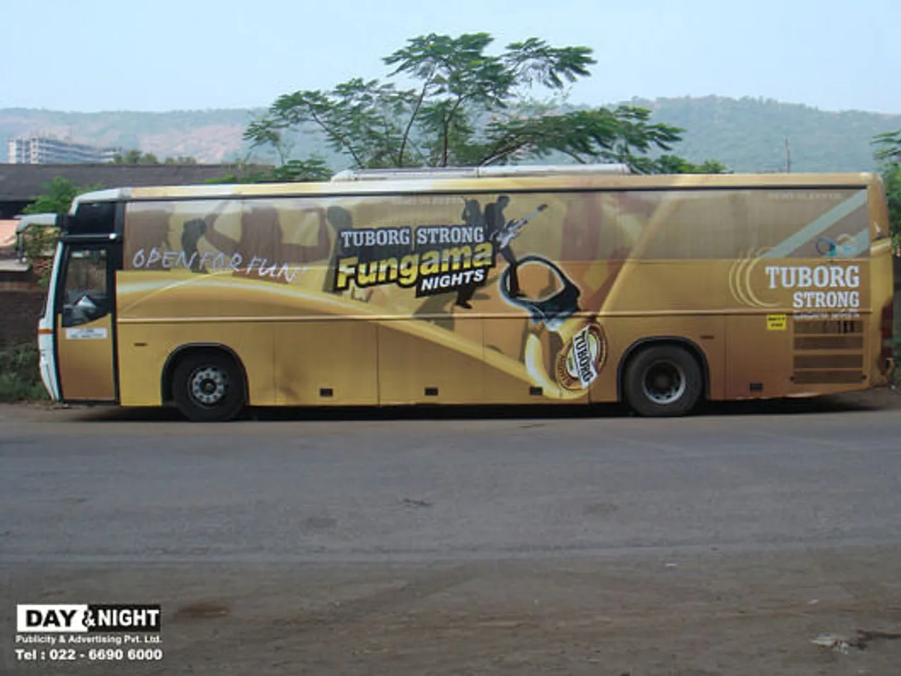 Tuborg's Volvo Bus Campaign