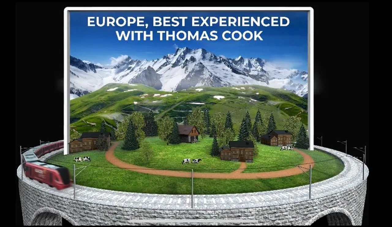 Thomas Cook India unveils mixed reality & anamorphic outdoor campaign 