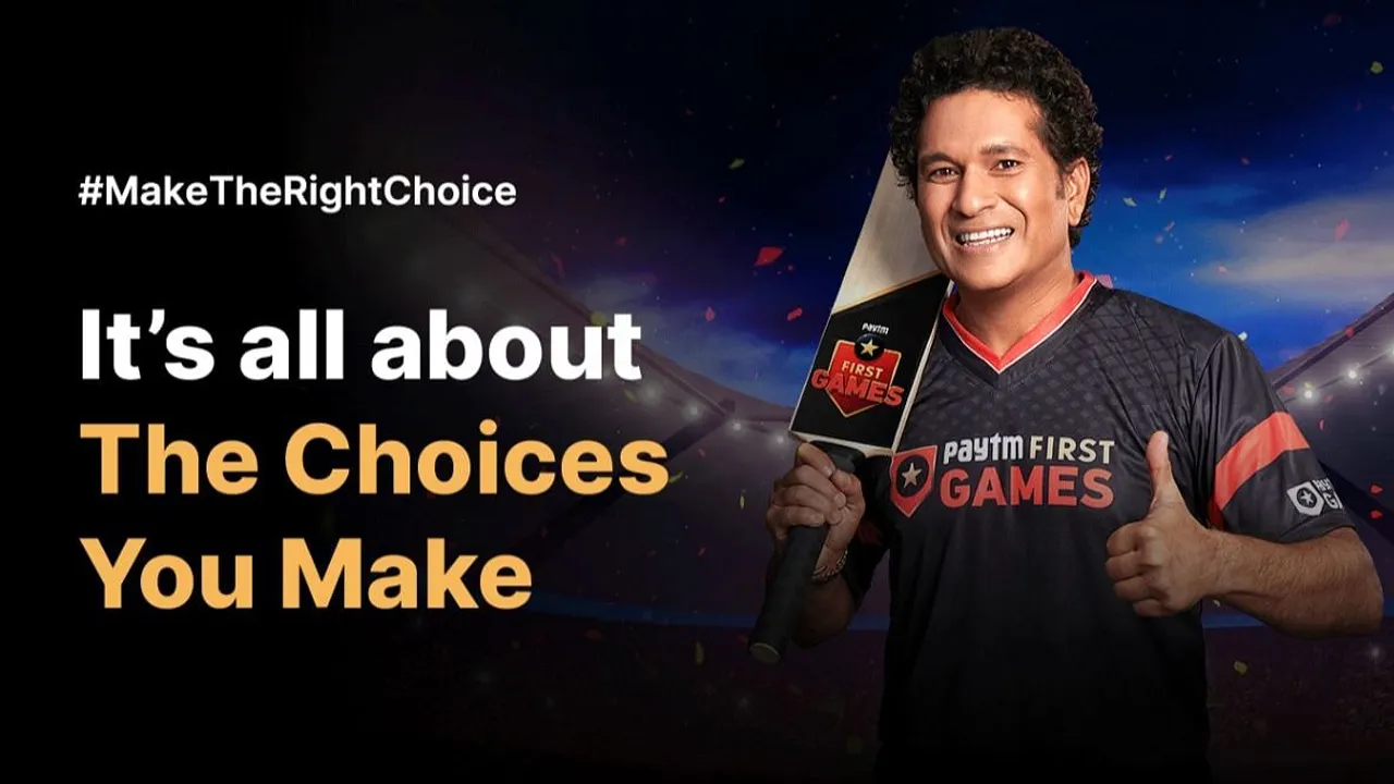 Paytm First Games recounts Sachin Tendulkar’s journey for its first ad campaign... 