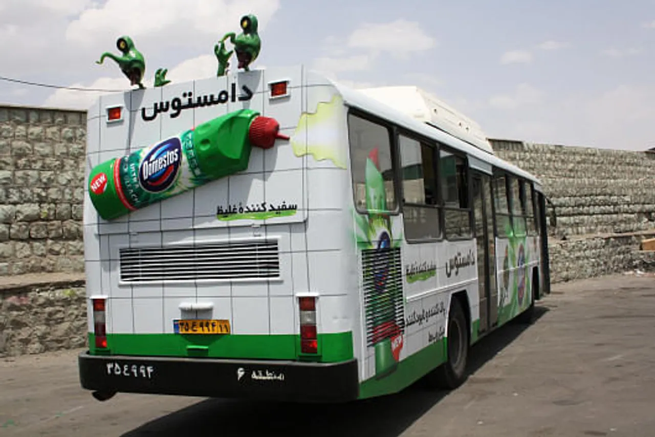 Bus branding