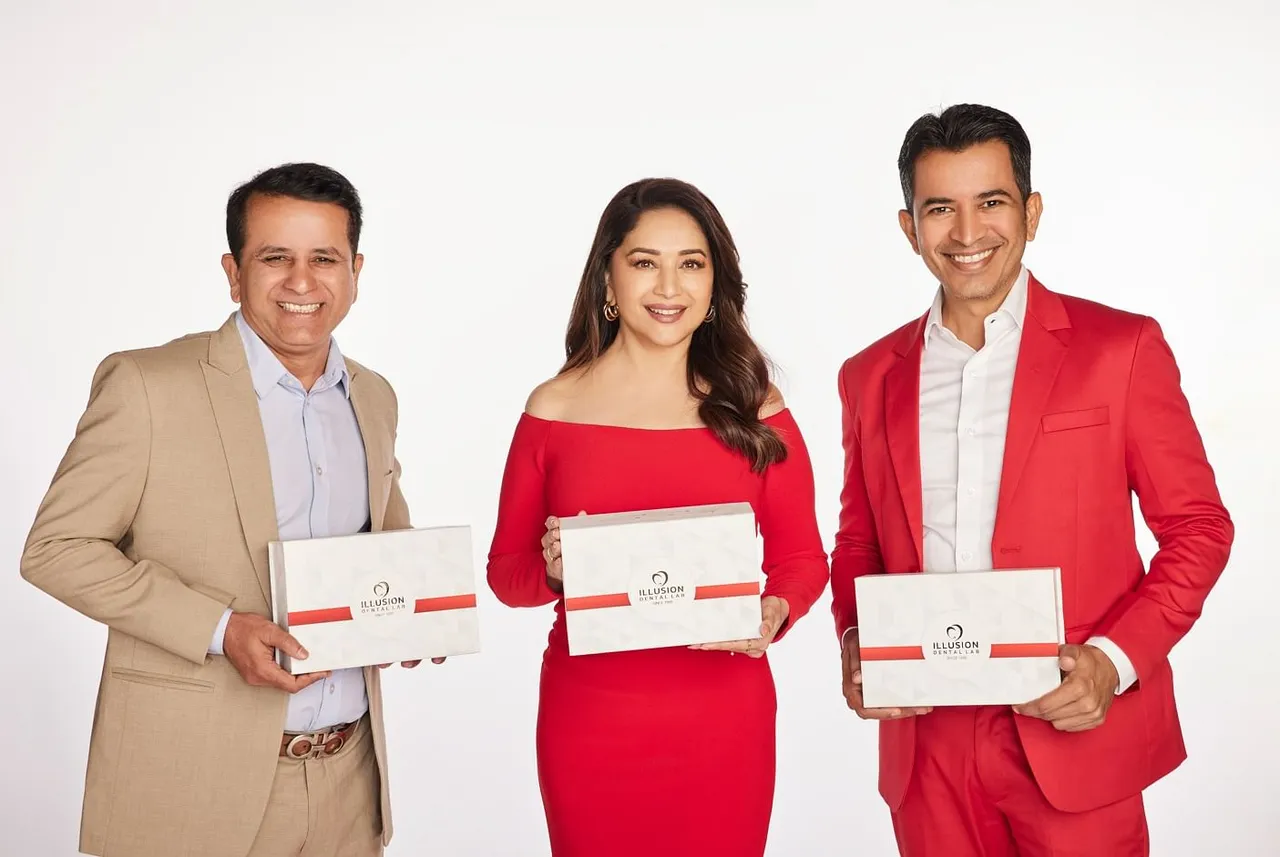 Illusion Dental Lab ropes in Madhuri Dixit as Brand Ambassador for Illusion Zirconia