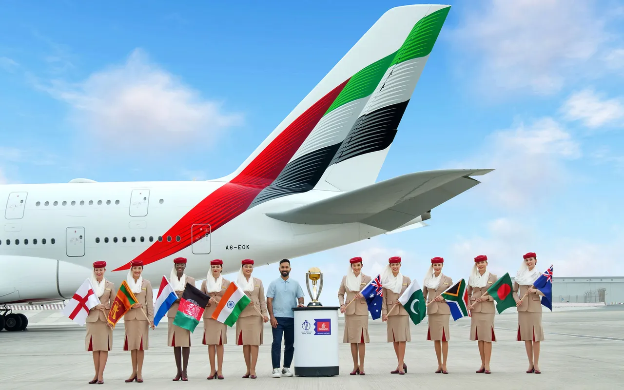 Emirates signed as official airline partner of ICC Men’s Cricket World Cup 2023