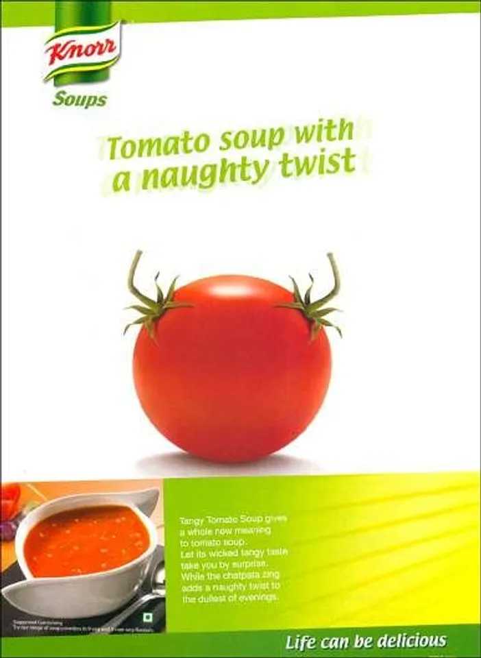 Tomato soup with a naughty twist.