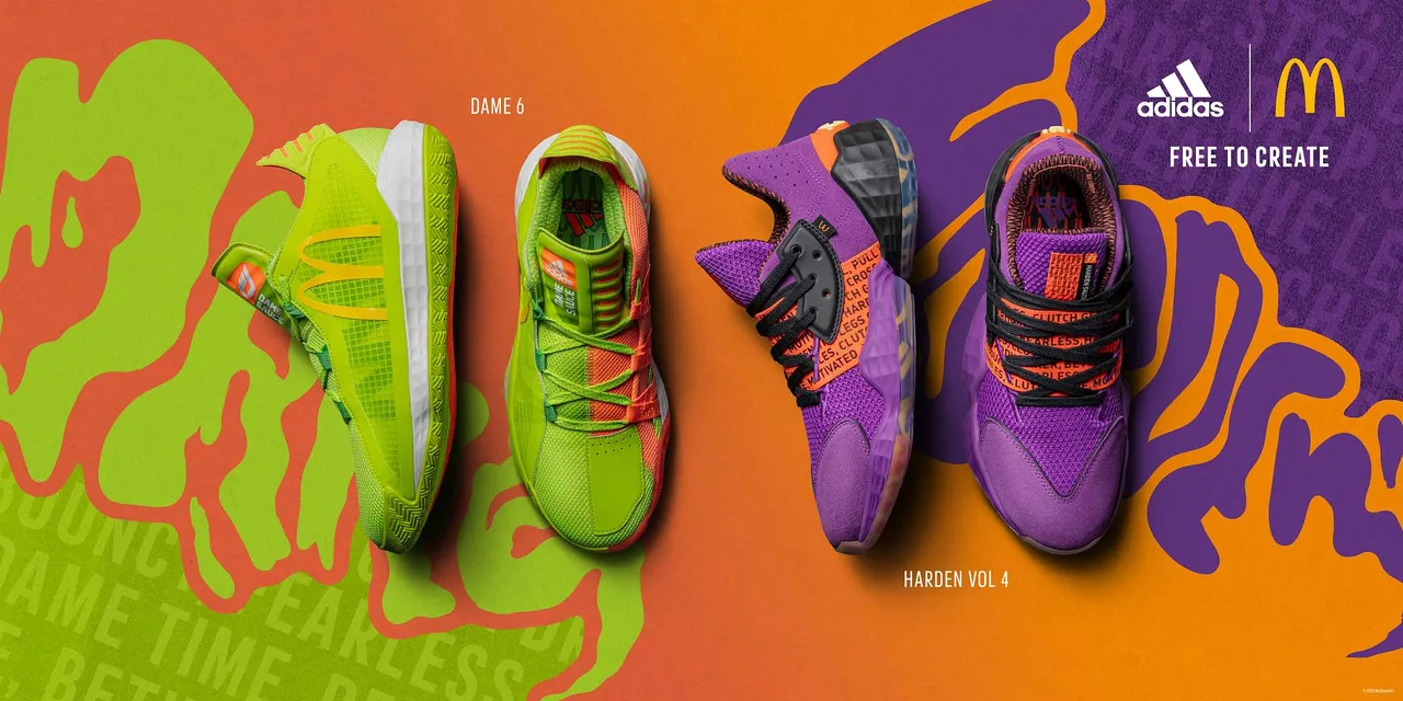 Adidas and McDonald's come together to launch a 'saucy' sneaker line