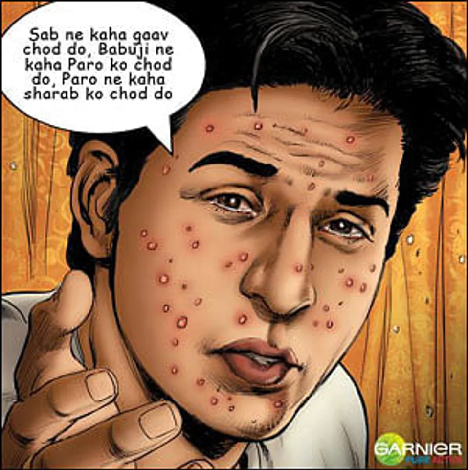 Garnier Pure Active: Treating pimples, Bollywood style