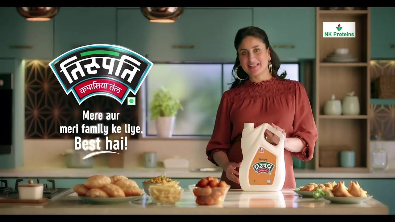 Tirupati Edible Oil signs Kareena Kapoor Khan as the new brand ambassador