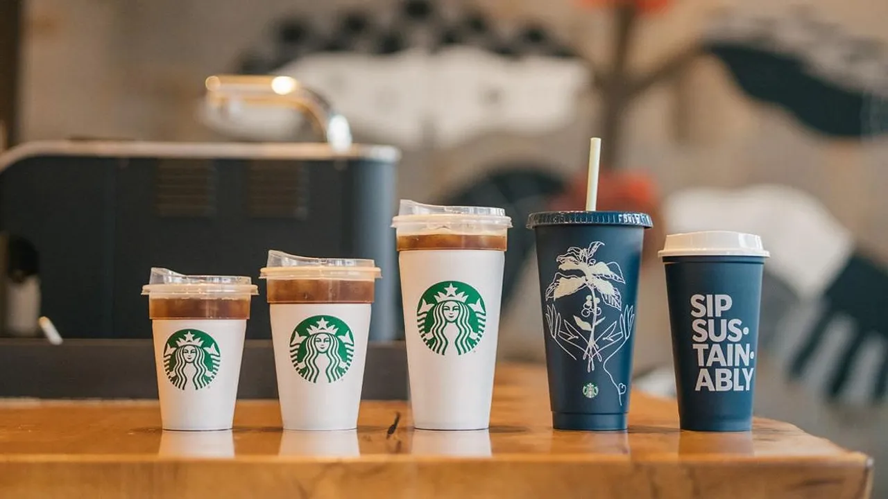 Starbucks plans to discontinue single-use cups