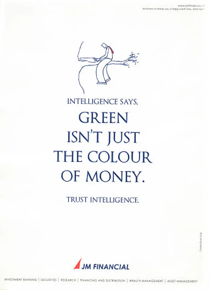green isnt just the colour of money