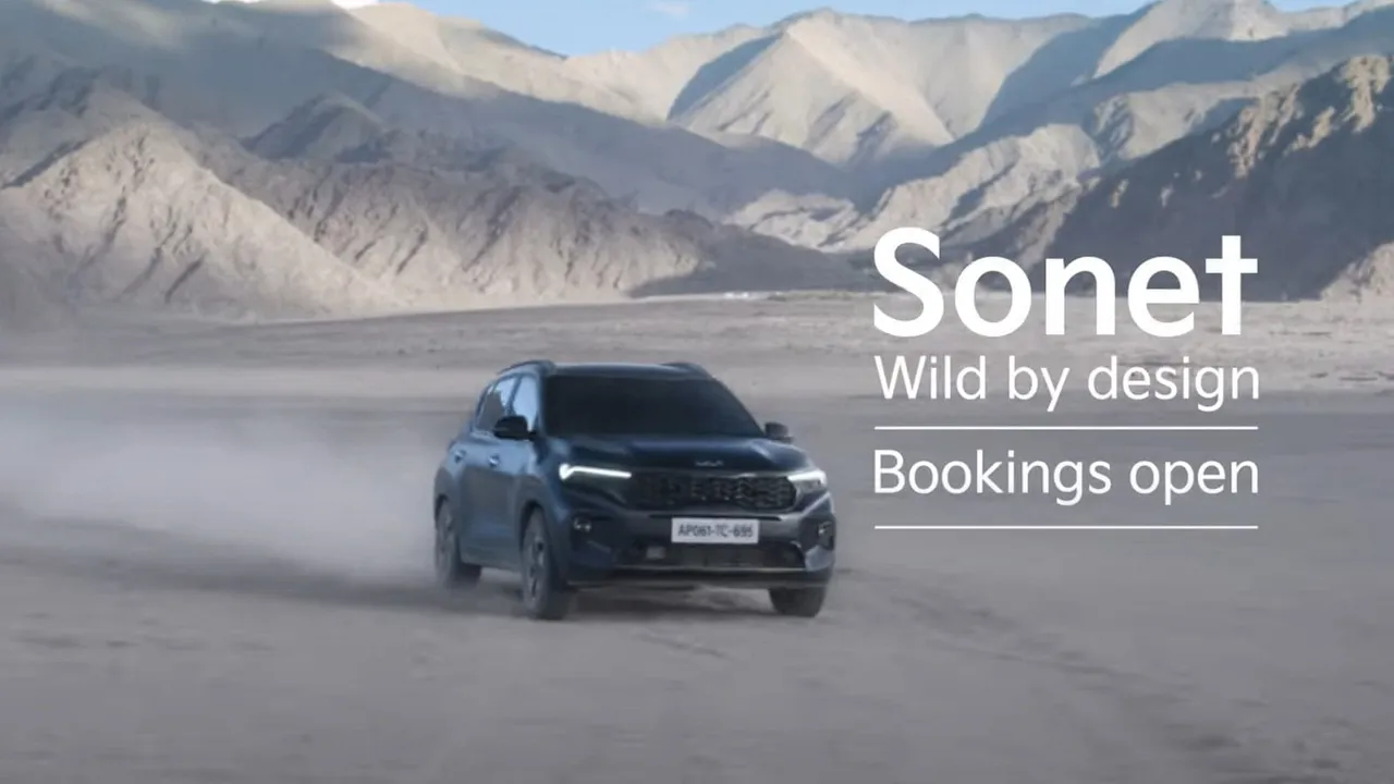 Kia India begins Sonet X-Line launch campaign to consolidate premium aspirational position of brand Sonet