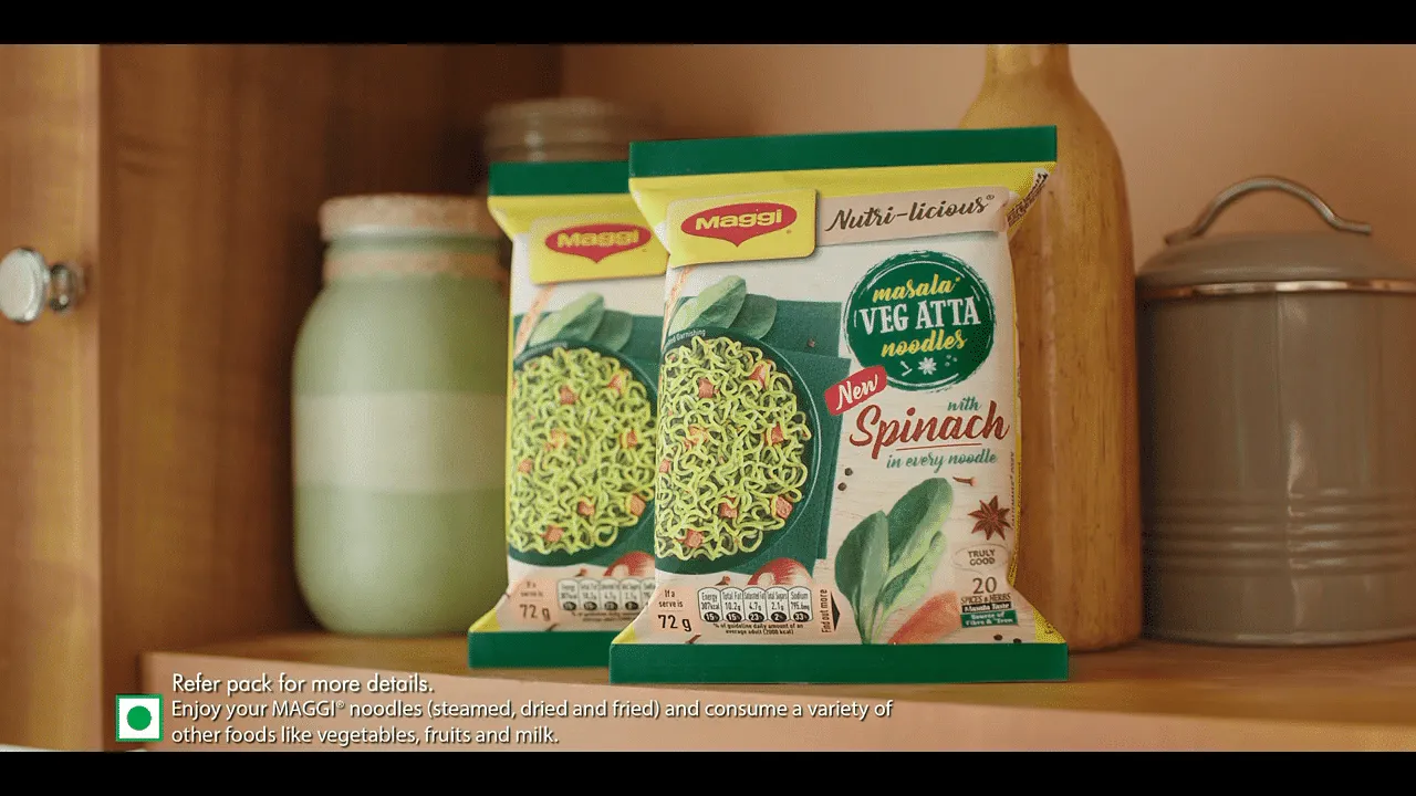 Maggi introduces a spinach variant in its atta noodles offering