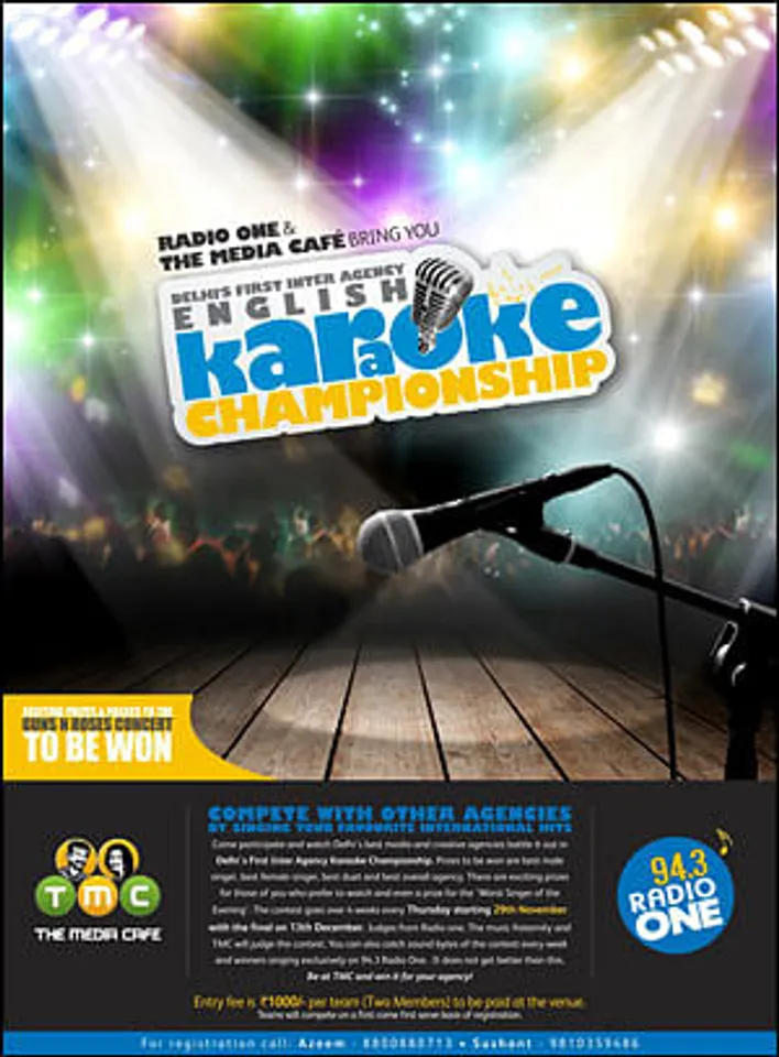 Radio One partners karaoke championship for agency folk