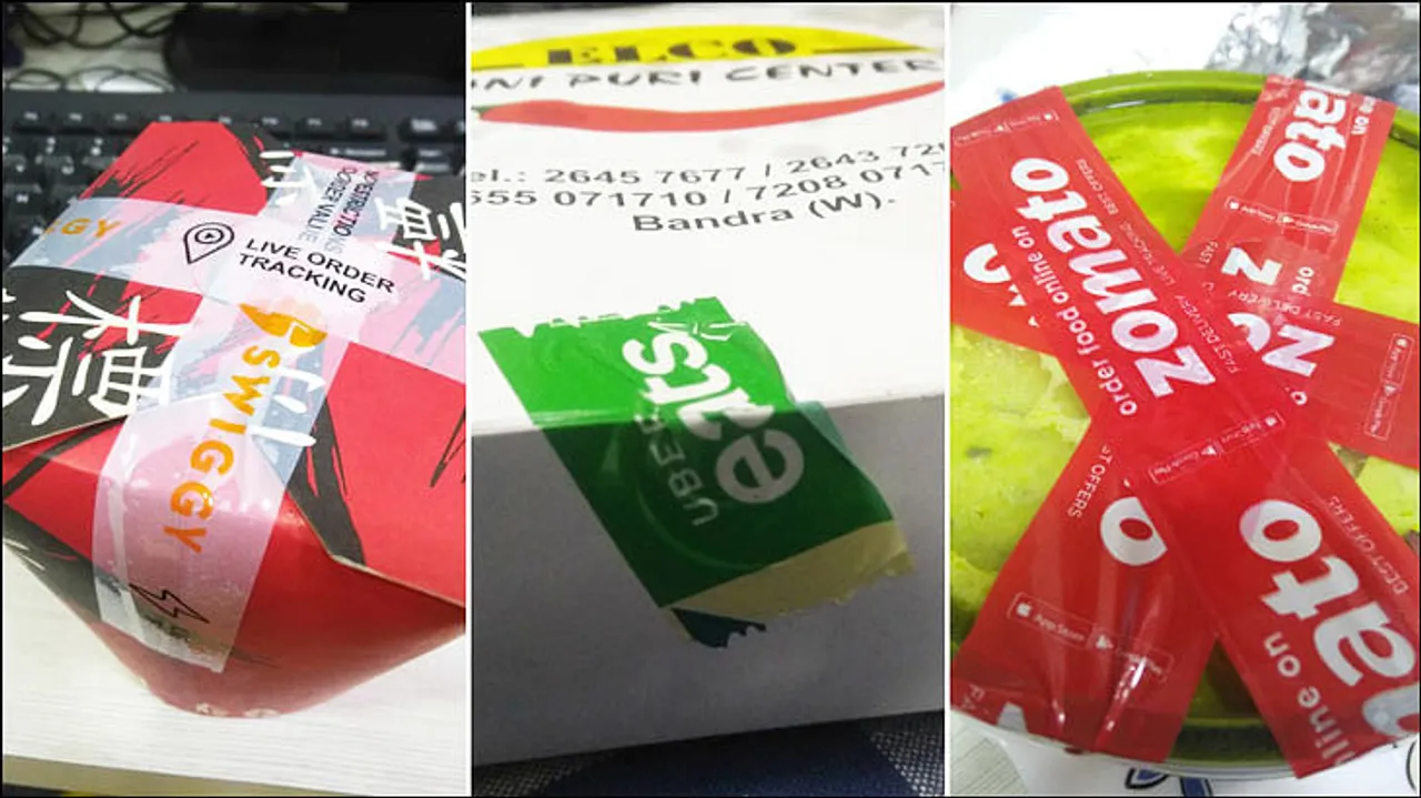 Should food delivery brands fret when 'cellotape branding' goes wrong?