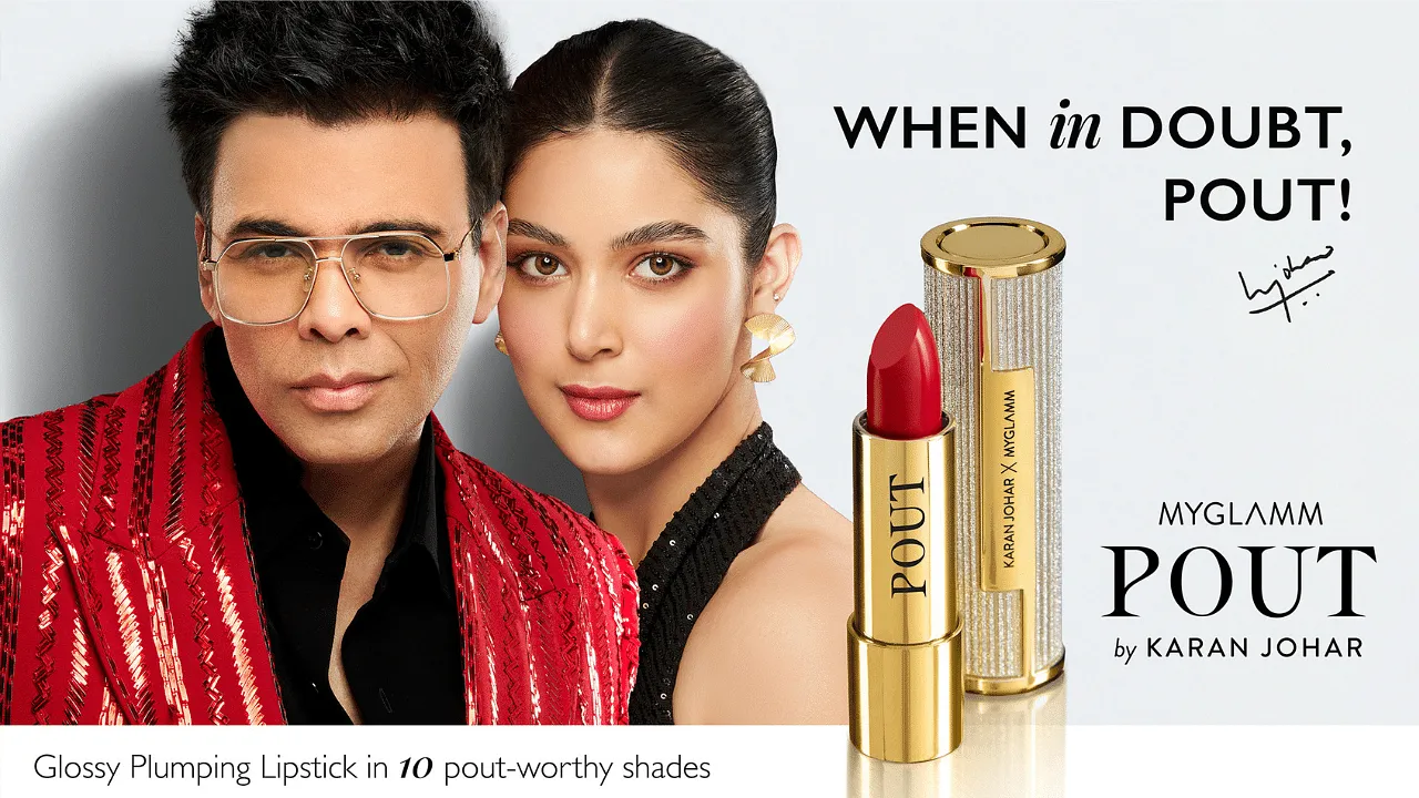 Karan Johar partners with MyGlamm to launch MyGlamm POUT