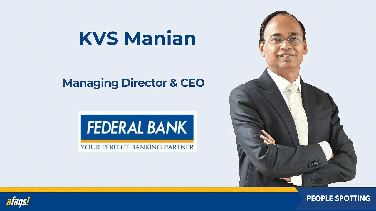 Federal Bank appoints KVS Manian as new managing director and CEO
