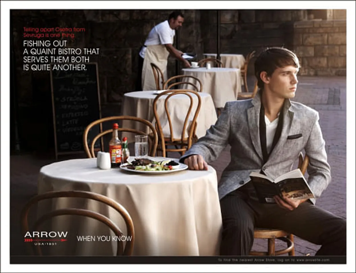 Telling apart Osetra from Sevruga is one thing. Fishing out a quaint bistro that serves them both is quite another.