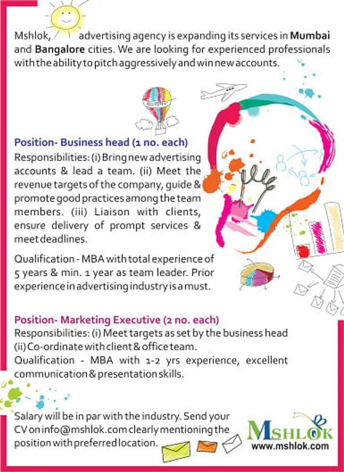 Looking for Marketing Professionals