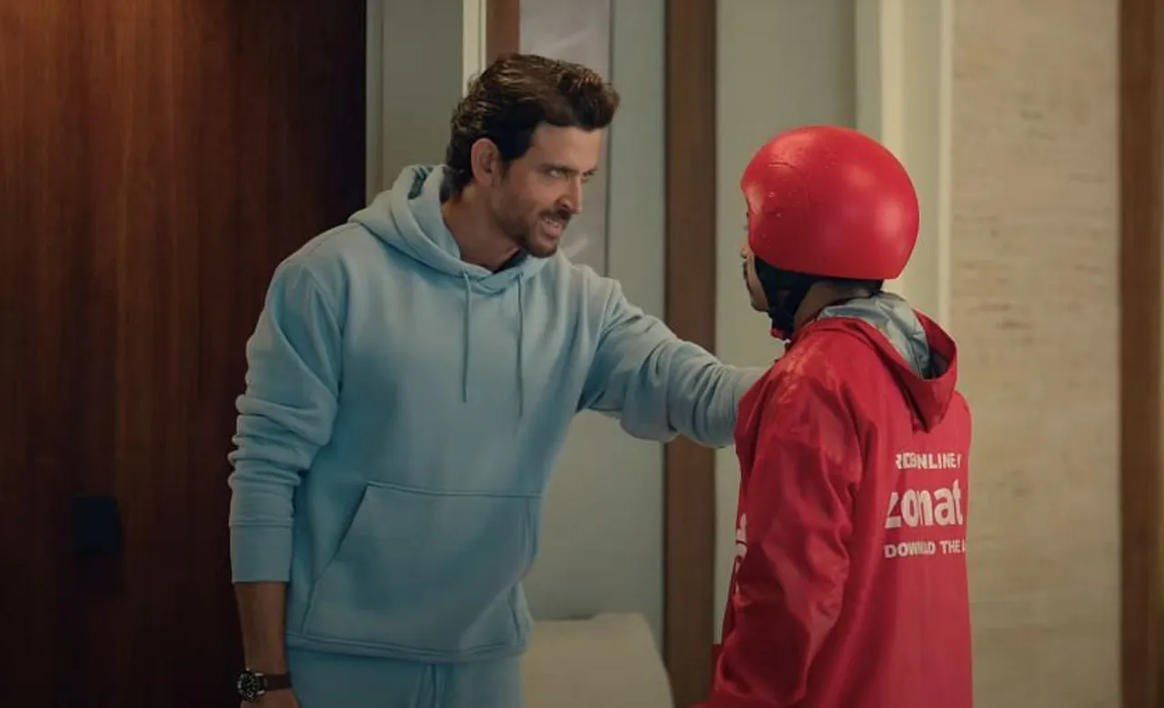Hrithik Roshan stars in latest Zomato delivery boy-led spot