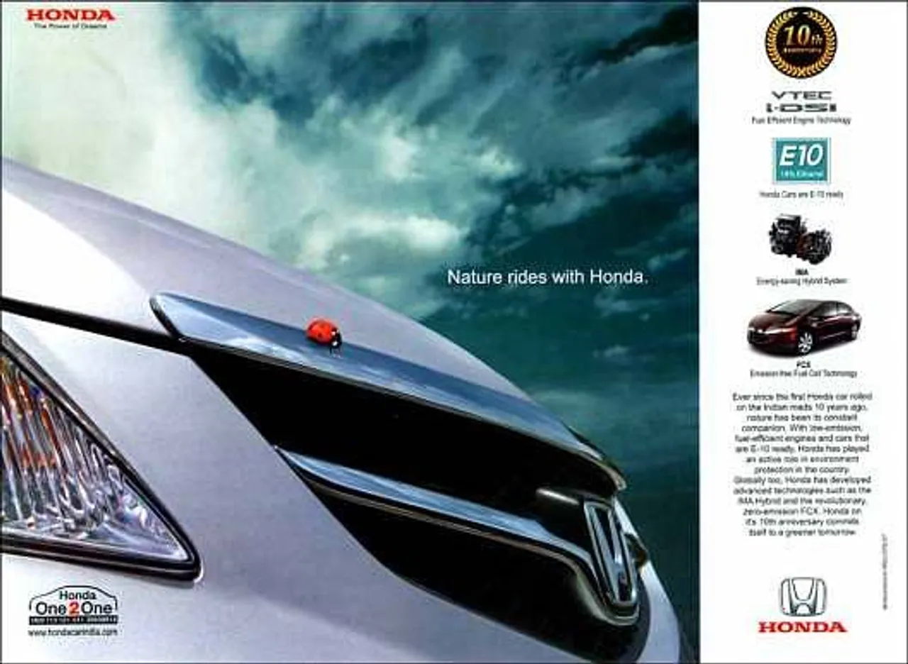 Nature rides with Honda