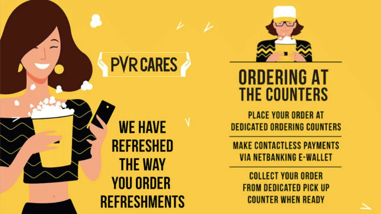 PVR pushes for contactless snack ordering in mailer campaign