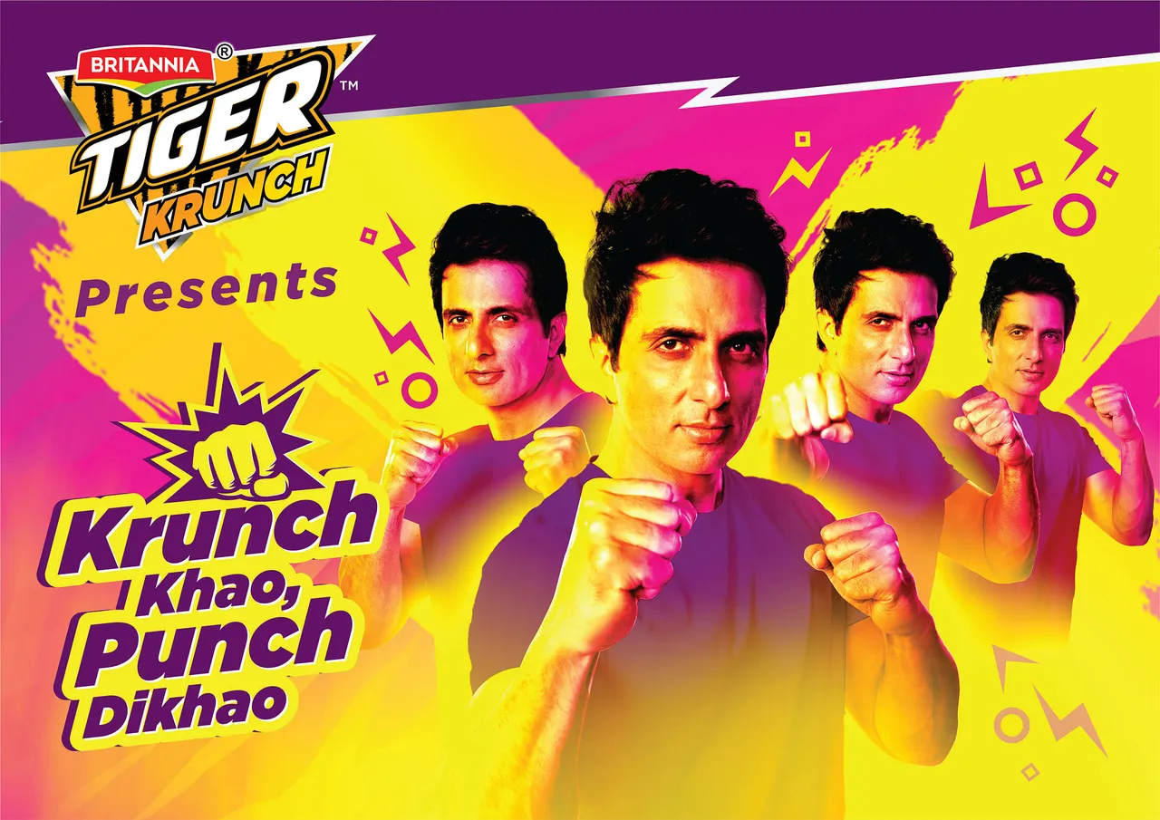 
Britannia Tiger launches Krunch Khao, Punch Dikhao campaign with Sonu Sood to teach children lessons in self-defense
