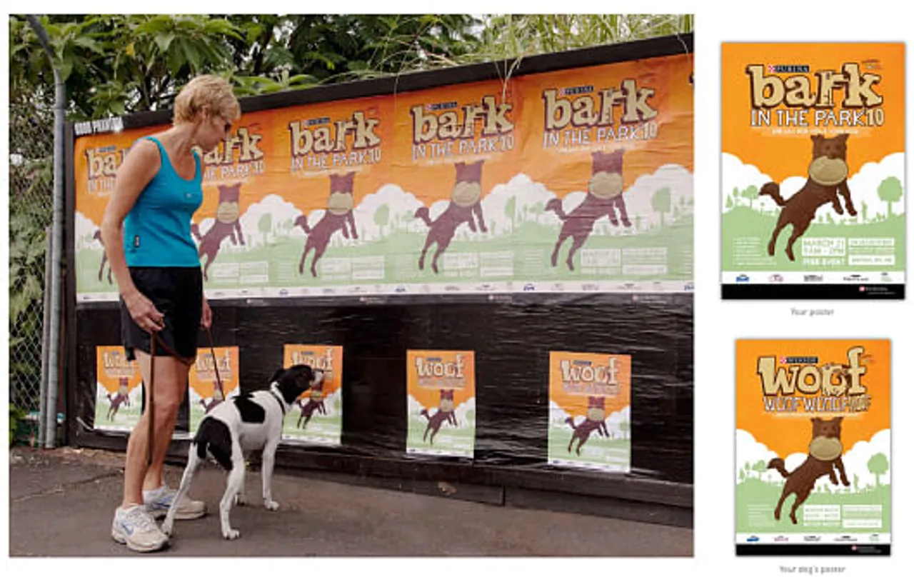 Bark in the Park posters