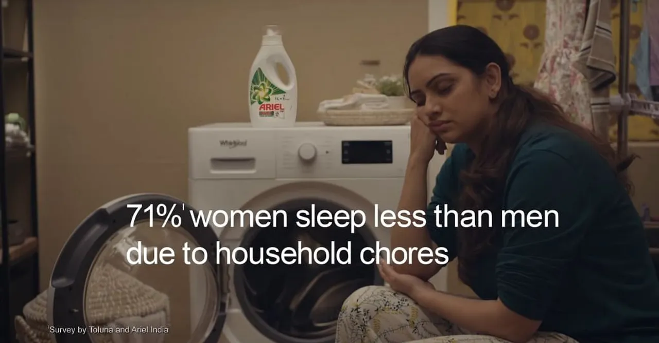 Ariel's new rendition of 'Share The Load' focuses on sleep deprivation