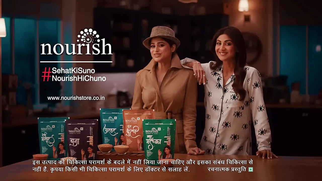Nourish’s New TVC #SehatKiSunoNourishHiChuno intends to highlight the benefits of eating unpolished, healthy and nutritious pulses