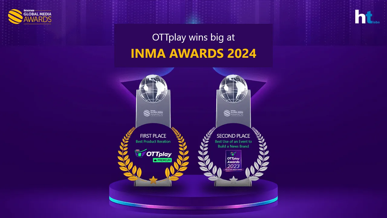 OTTplay shines on the global stage, wins big at INMA Global Media Awards 2024 