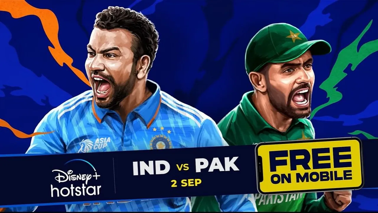 Ahead of the Asia Cup and ICC Men's Cricket World Cup, a new spot promotes Disney+ Hotstar's free-on-mobile offering