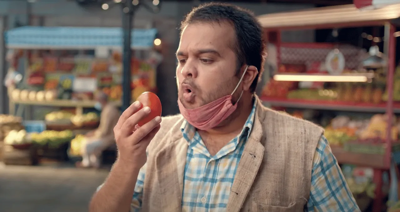 This veggie wash ad focuses on customers' paranoia...