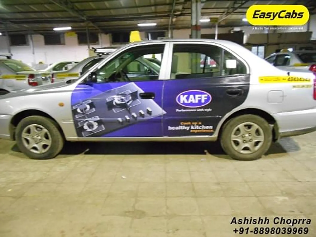 easy cabs branding